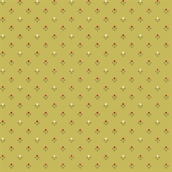 EQP Patchworkstof - Argyle - Chartreuse